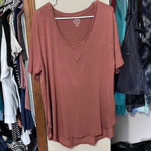 Nwot WOMENS scoop neck top xxl